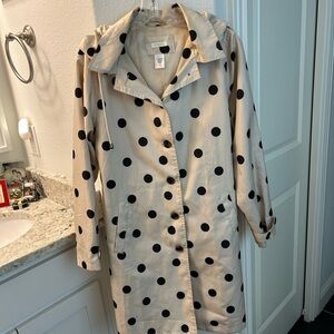 Capelli of New York Beige Trench Coat